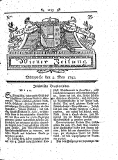 Wiener Zeitung 17920502 Seite: 1