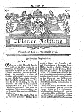 Wiener Zeitung 17921110 Seite: 1