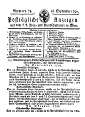 Wiener Zeitung 17970916 Seite: 37