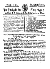 Wiener Zeitung 17971011 Seite: 41
