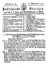 Wiener Zeitung 17971122 Seite: 33