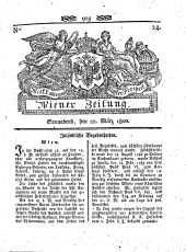 Wiener Zeitung 18000322 Seite: 1