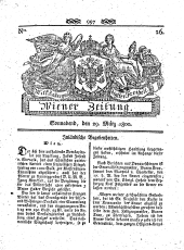 Wiener Zeitung 18000329 Seite: 1