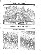 Wiener Zeitung 18000524 Seite: 1