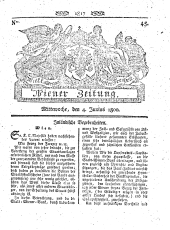 Wiener Zeitung 18000604 Seite: 1