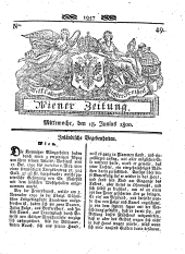 Wiener Zeitung 18000618 Seite: 1