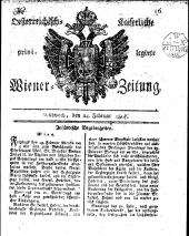 Wiener Zeitung 18080224 Seite: 1