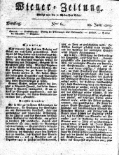 Wiener Zeitung 18090620 Seite: 1