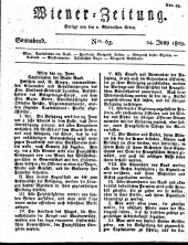 Wiener Zeitung 18090624 Seite: 1