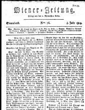 Wiener Zeitung 18090708 Seite: 1