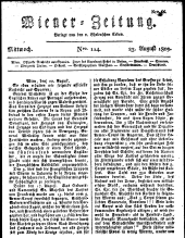 Wiener Zeitung 18090823 Seite: 1