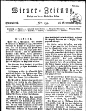 Wiener Zeitung 18090916 Seite: 1