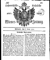 Wiener Zeitung 18100606 Seite: 1