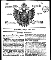 Wiener Zeitung 18100630 Seite: 1