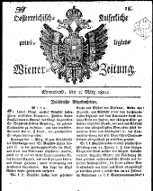 Wiener Zeitung 18110302 Seite: 1