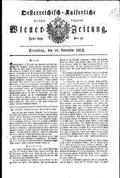 Wiener Zeitung 18121110 Seite: 1