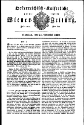 Wiener Zeitung 18121121 Seite: 1