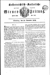 Wiener Zeitung 18121128 Seite: 1