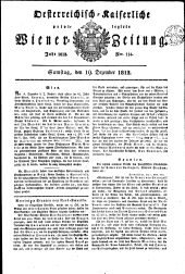 Wiener Zeitung 18121219 Seite: 1