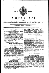 Wiener Zeitung 18130112 Seite: 5