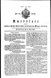 Wiener Zeitung 18130415 Seite: 7