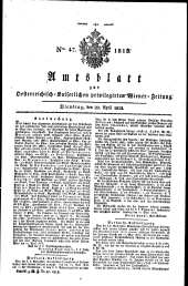 Wiener Zeitung 18130420 Seite: 5