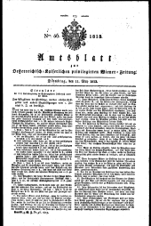 Wiener Zeitung 18130511 Seite: 7