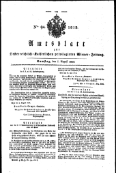 Wiener Zeitung 18130807 Seite: 5