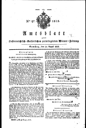 Wiener Zeitung 18130814 Seite: 5