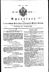 Wiener Zeitung 18130907 Seite: 5