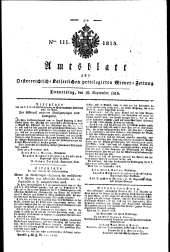 Wiener Zeitung 18130916 Seite: 5