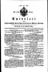 Wiener Zeitung 18130921 Seite: 7