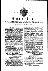 Wiener Zeitung 18131026 Seite: 3