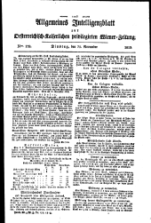 Wiener Zeitung 18131130 Seite: 5