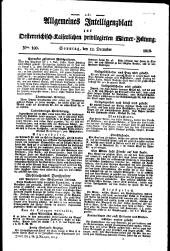 Wiener Zeitung 18131212 Seite: 5