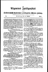 Wiener Zeitung 18140111 Seite: 5