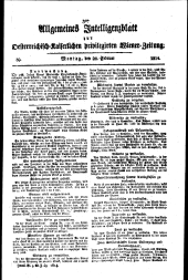 Wiener Zeitung 18140228 Seite: 5