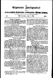 Wiener Zeitung 18140511 Seite: 5