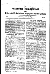 Wiener Zeitung 18140521 Seite: 5