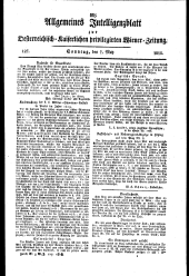 Wiener Zeitung 18150507 Seite: 5