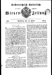 Wiener Zeitung 18150715 Seite: 1