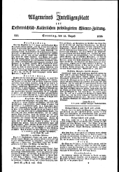 Wiener Zeitung 18150813 Seite: 5