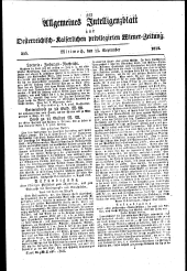 Wiener Zeitung 18150913 Seite: 9