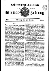 Wiener Zeitung 18151120 Seite: 1