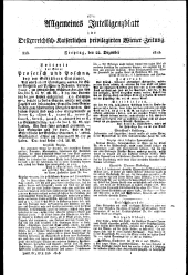 Wiener Zeitung 18151222 Seite: 5