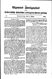 Wiener Zeitung 18160111 Seite: 5