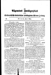 Wiener Zeitung 18160306 Seite: 5