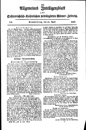 Wiener Zeitung 18160425 Seite: 5