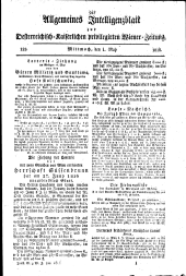 Wiener Zeitung 18160501 Seite: 5
