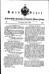 Wiener Zeitung 18160504 Seite: 13